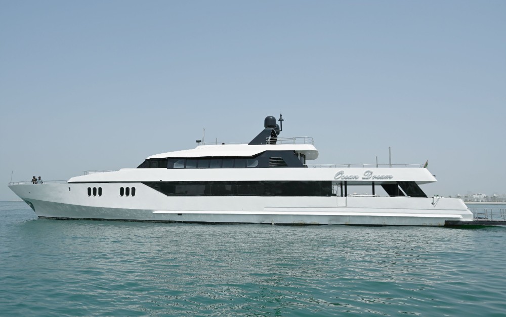 141 ft Ocean Dream Luxury Yacht Rental Dubai, Mega Yachts